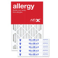 Allergy Made Filters in Air MERV HVAC Filter Air the 11 16x25x2 USA 6-Pack, AC Pleated AIRx Furnace Filter,