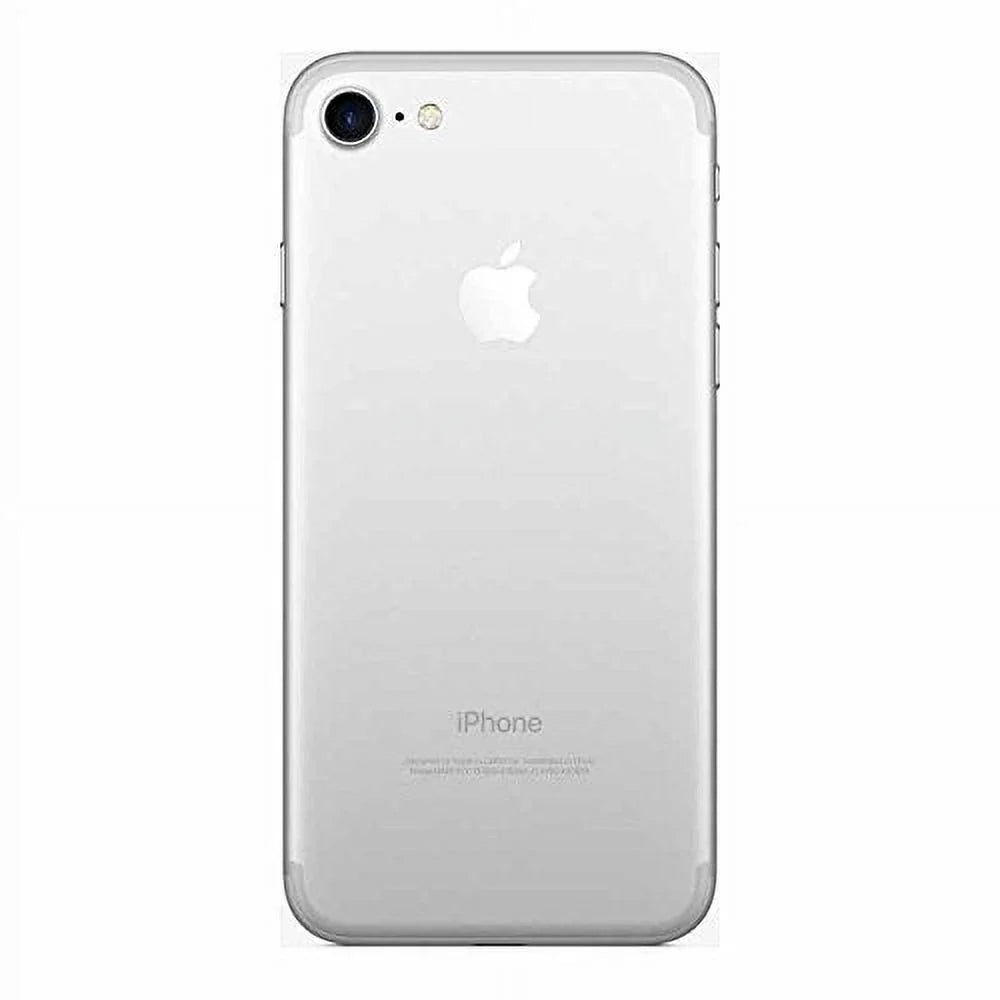 Restored 7 iPhone AT&T (Refurbished) Silver Apple 32GB, -