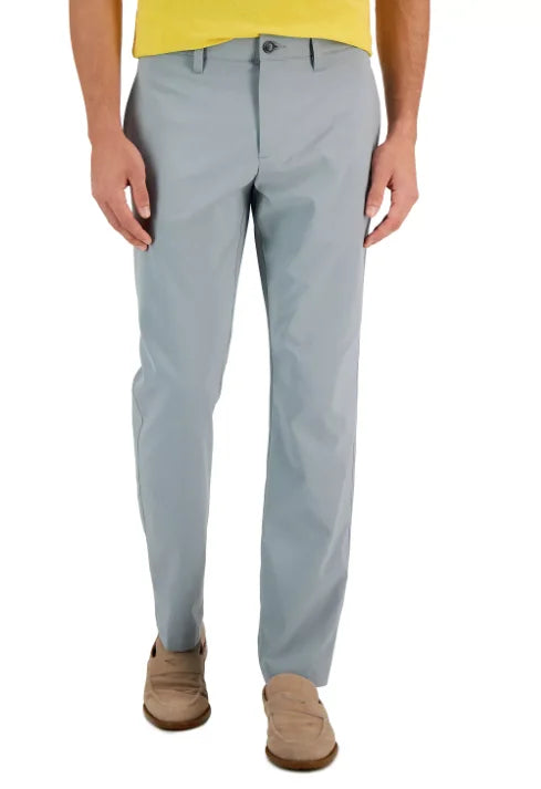 Portfolio Monument Men's in 32 Solid Perry Ellis Pants 38 Tech Slim-Fit x Grey