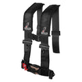 Racing Can-Am Sternum 4-Point for 3" H-Style Passenger Clip Dragonfire w/Adjustable 2016-2017 1000 Turbo Safety Black Harness Maverick Side