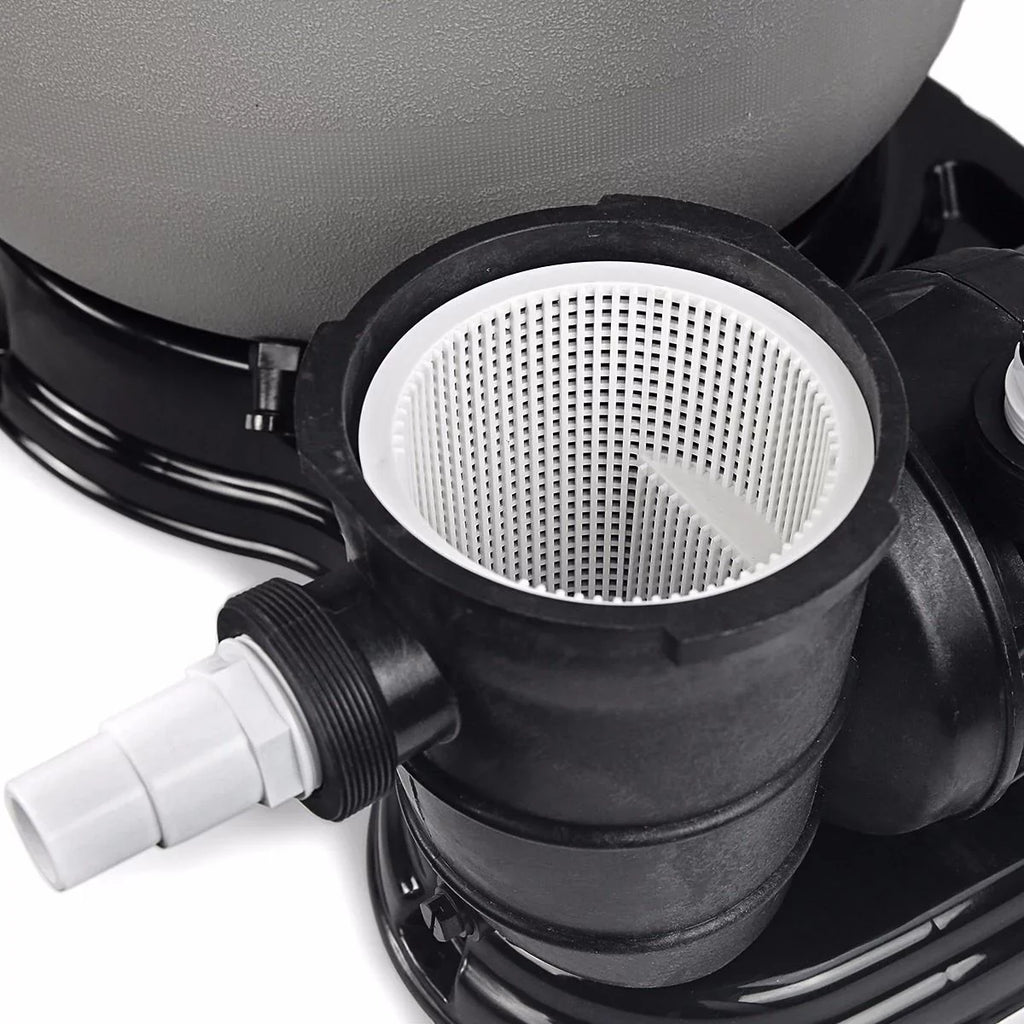 4500GPH System Sand Filter 1.5HP Filter XtremepowerUS Multi-Port inch Pool Aboveground Set Pump 19" with