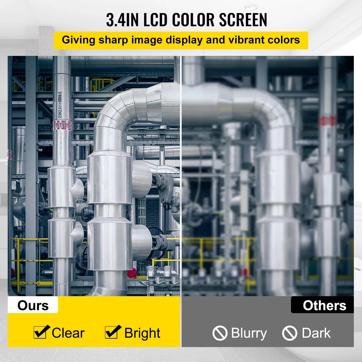 Camera LEDs with Camera Duct 8500MAH Pipeline in. 32.8FT Function Battery, SKYSHALO IP68 Waterproof TFT Lithium DVR Camera Inspection Cable Sewer Camera 4.3 Monitor 10M 6PCS Inspection LCD Screen Pipe