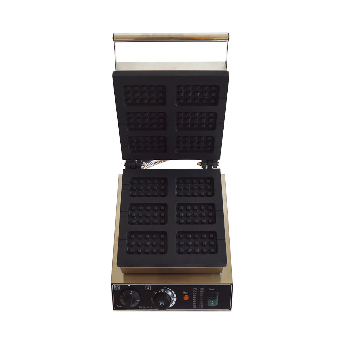 Grid 6Pcs Electric Grid Nonstick Machine Baking Commercial Waffle INTSUPERMAI Keli Scones Oven Six Machine