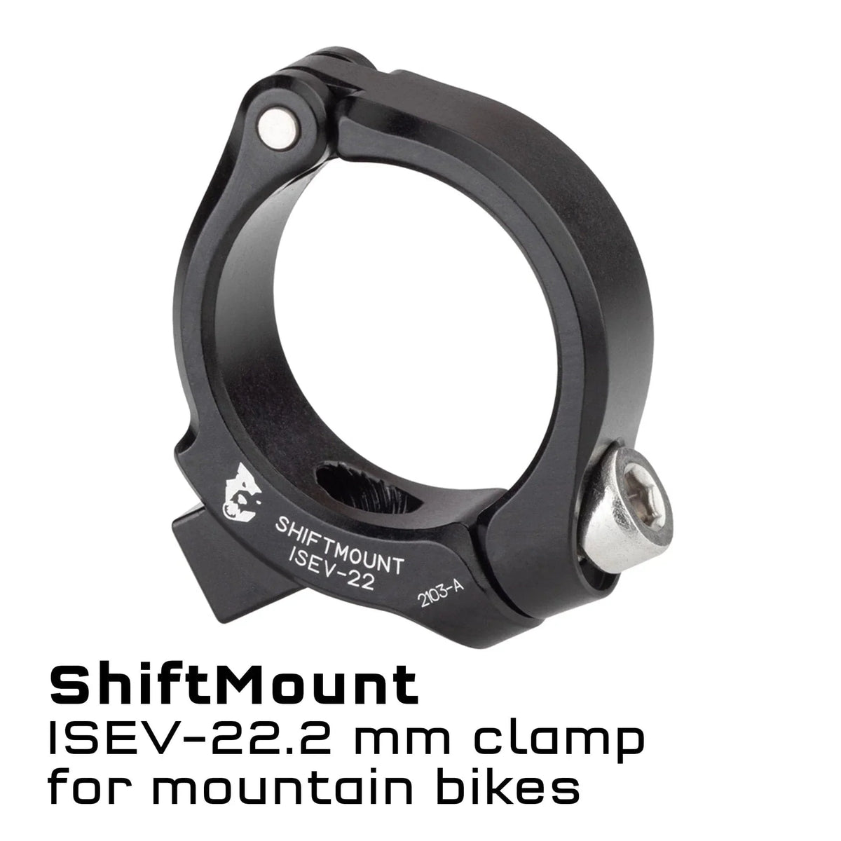 I-spec II - Tooth Shifters Clamp ShiftMount for Wolf 22.2mm