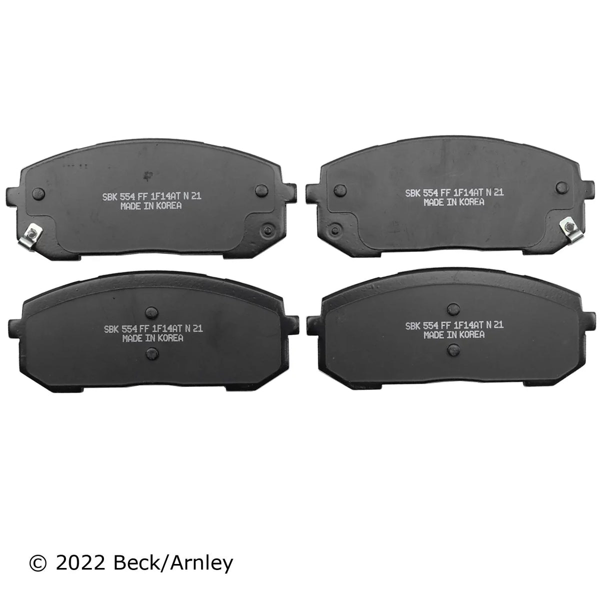 Brake Pads Brand 0892125 Premium Beck/Arnley