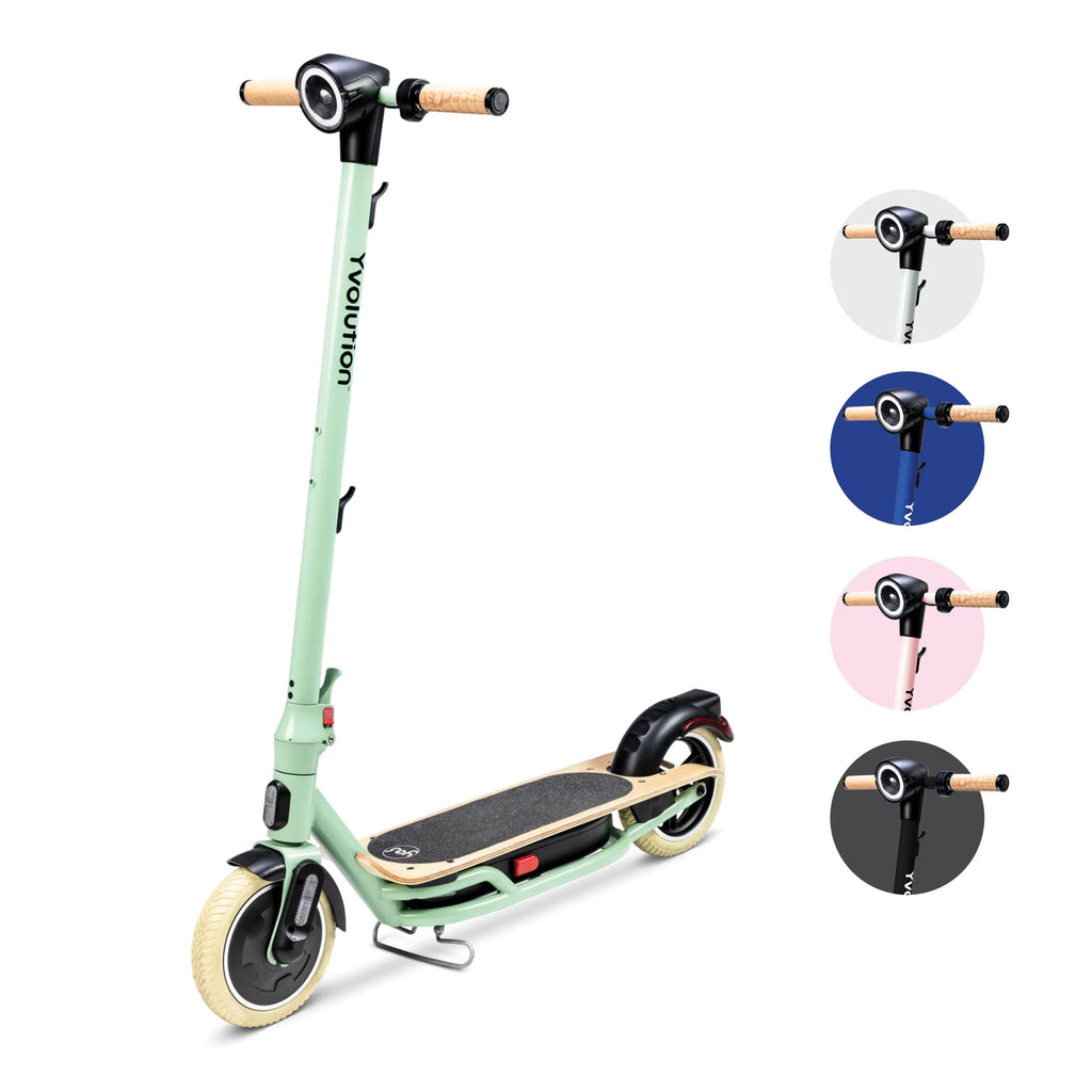 Foldable LED Adults (Green) Scooter Electric Display, YES Yvolution for Design