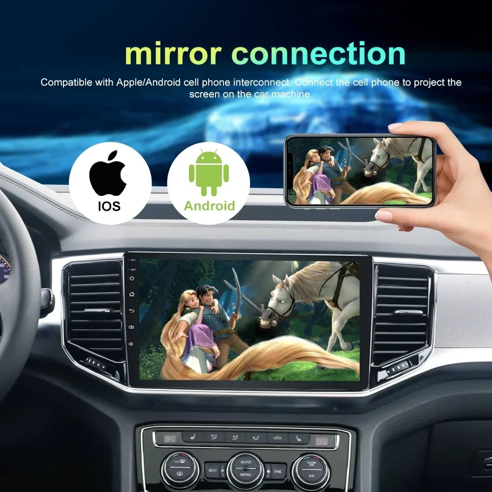 Tundra GPS FM Toyota DSP for Sequoia with 2007-2013, Inch Carplay Bluetooth Navigation Car 4GB Audio AM 13 2008-2017, 5.0 10.1 Radio Android 64GB