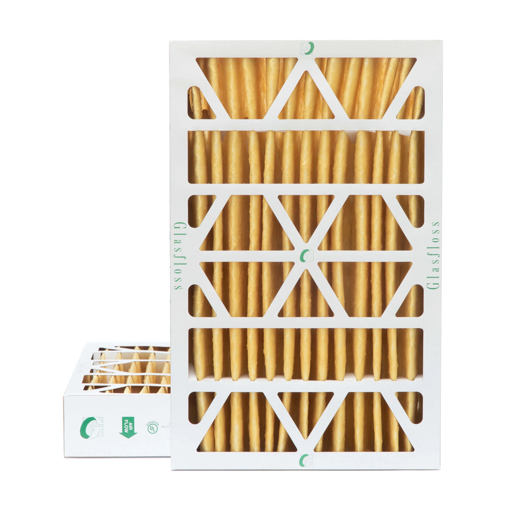 x 3-3/4 12x24x4 of Pack Pleated 11 2 x Air Inch Actual by 4" Filters Size: 11-3/8 23-3/8 MERV Glasfloss.