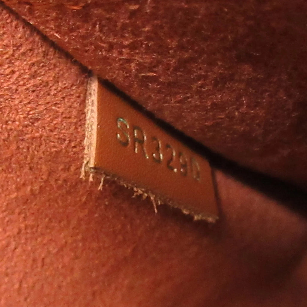 Fold PM (Good) Satchel Authenticated Canvas Louis Pre-Owned Brown Tote Vuitton Unisex Monogram