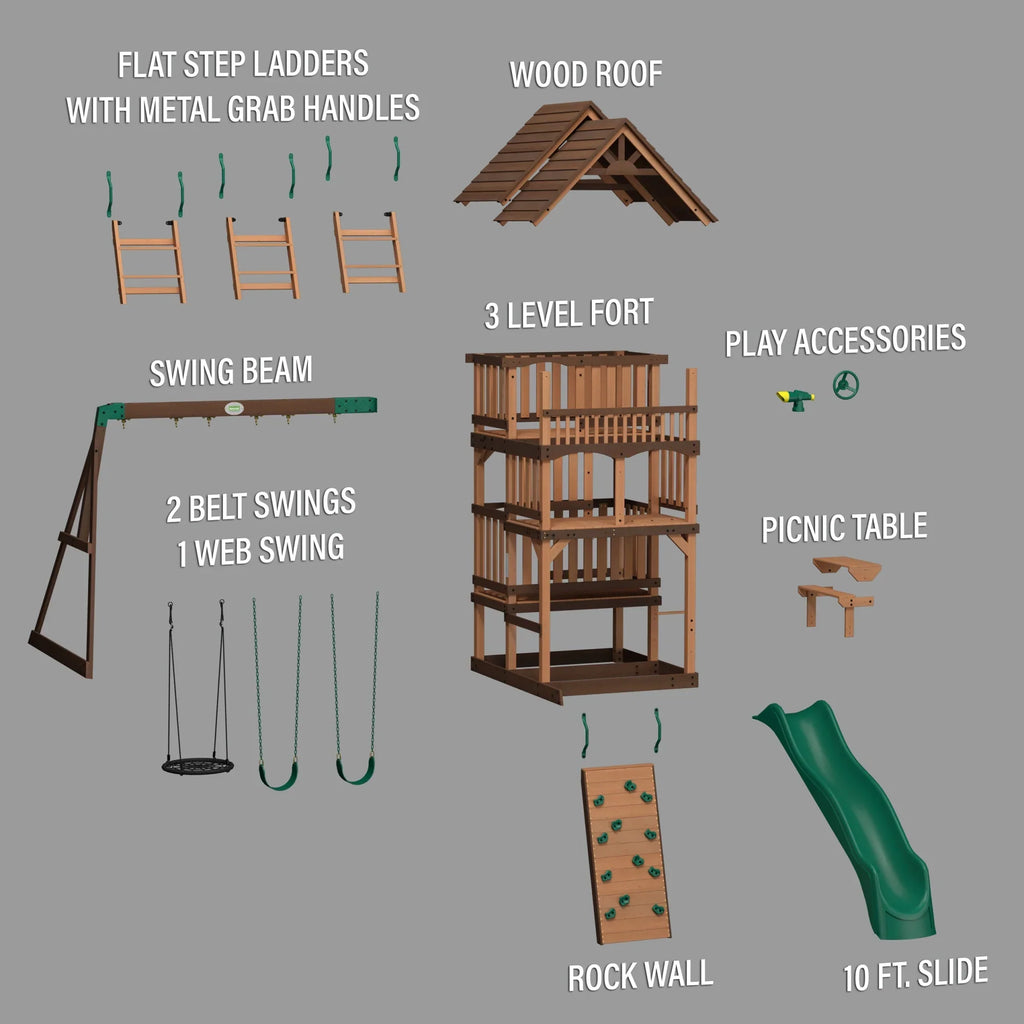 Set Swing Highlander Backyard Discovery