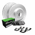 Brake Kit Q5 Brake A5 Rotors 2008-2017 Rear Rotors A4 |Rear and Sport Quattro, Pads Brake A5, A4 Concepts allroad, and A4, Audi Pads| Kit|fits Pads| Performance Brakes R1 Hardware Rotors| Quattro, and