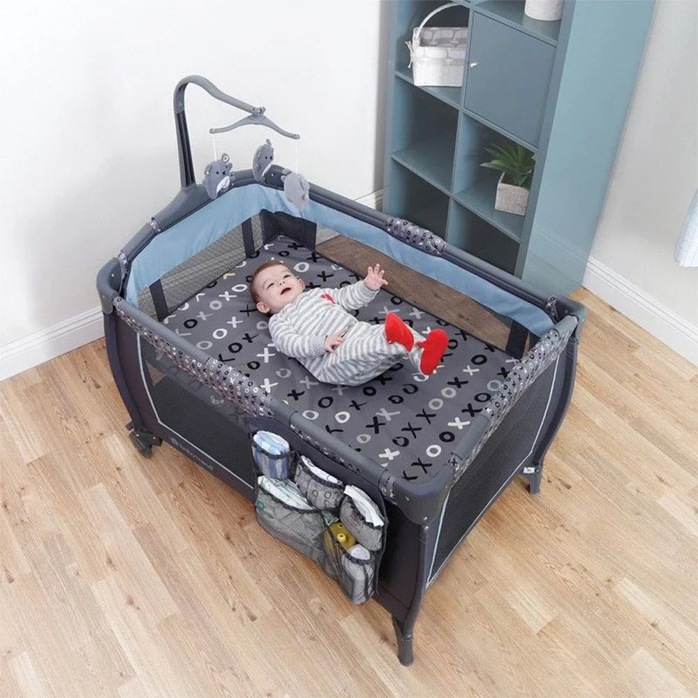 Wheels, Trend-E Yard Portable Blue Play Center Trend w/ Baby Nursery Starlight