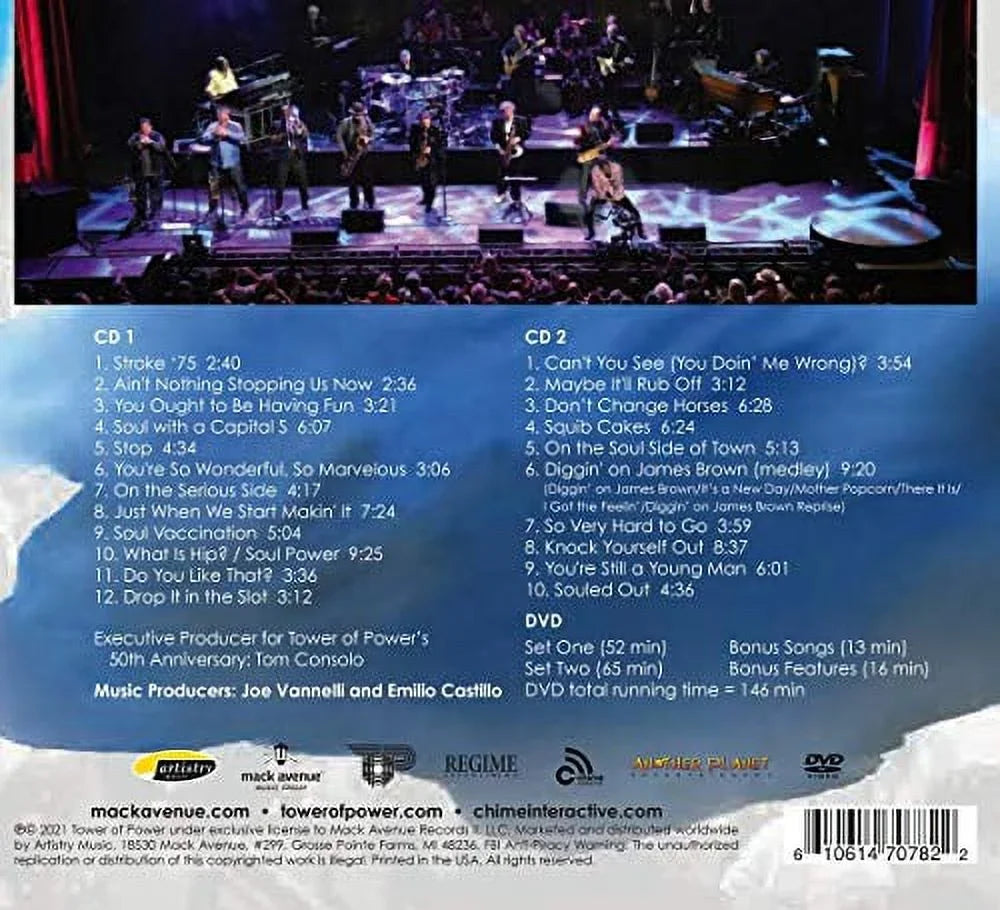Fox CD Soul Soul: Of - - of Tower - CA - 2018 - June Years Funk Oakland Theater At 50 Live / The R&B Power &