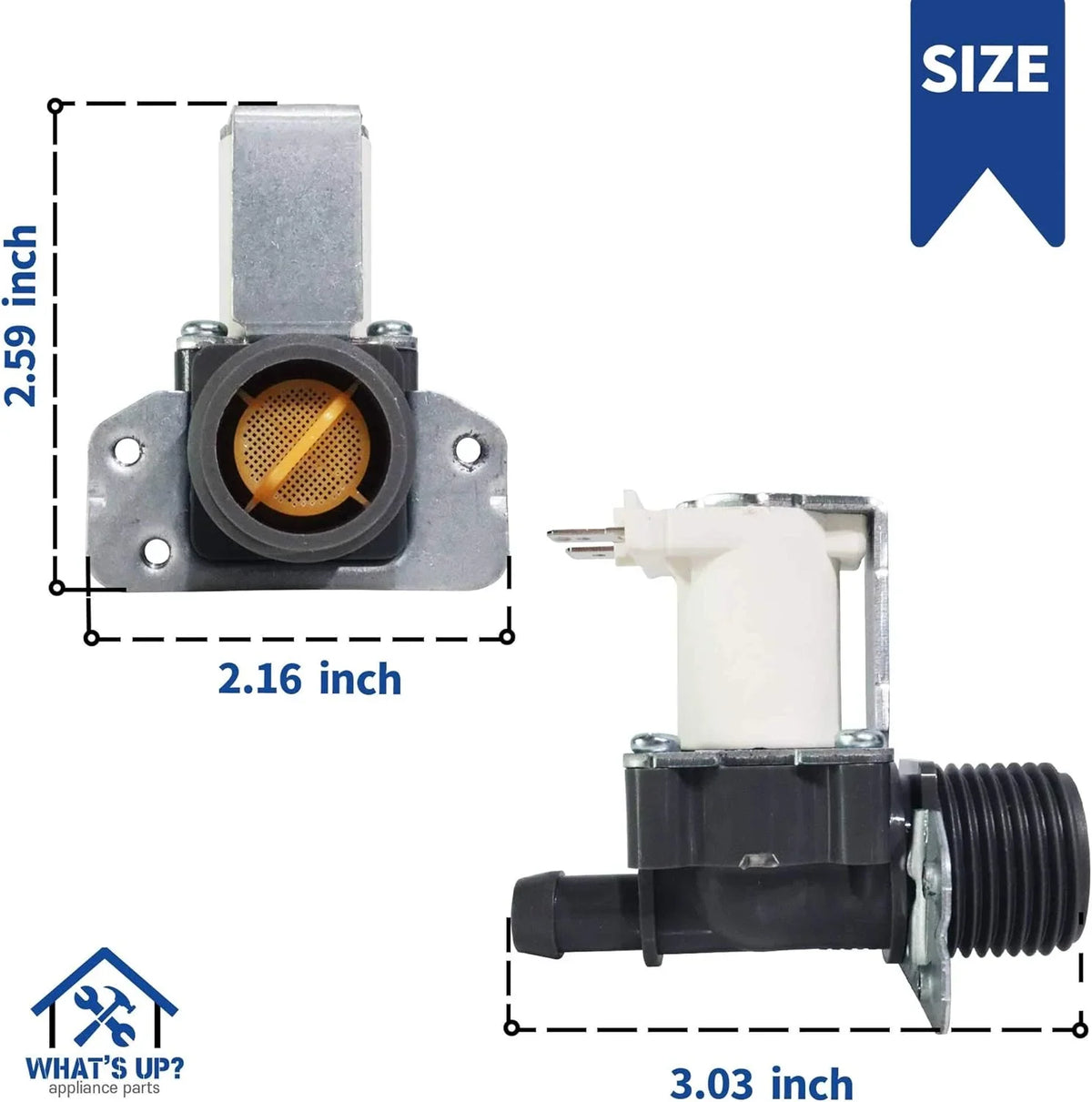 Machine Up? 5220FR2006L Washing Replaces AP4441935 for LG 1268123 5220FR2006H What's 5220FR2006Q Washers Valve PS3527427