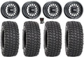 RZR / 900/1000 Ranger XP 35" Delta MetalFX XP PRO 1000 Polaris XP 15" Black / Wheels Tires XCR350