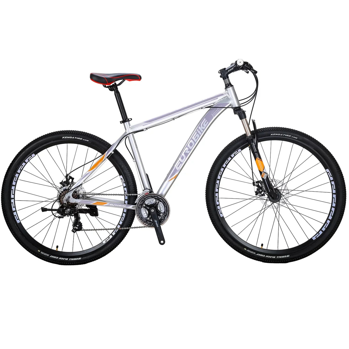 Silver Bike, Adults Bicycle Mountain 21 29er, Multi-Spoke Mountain Aluminum, Brakes, Inches, Mens Eurobike inch X9 19 Speed,Dual Disc Bikes for 29