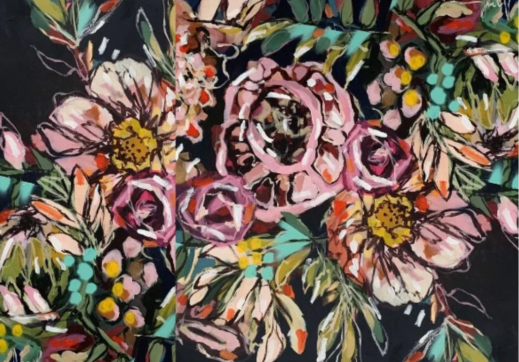 Cheung Paul Cashmere Scarf - 100% Midnight by Blooms James