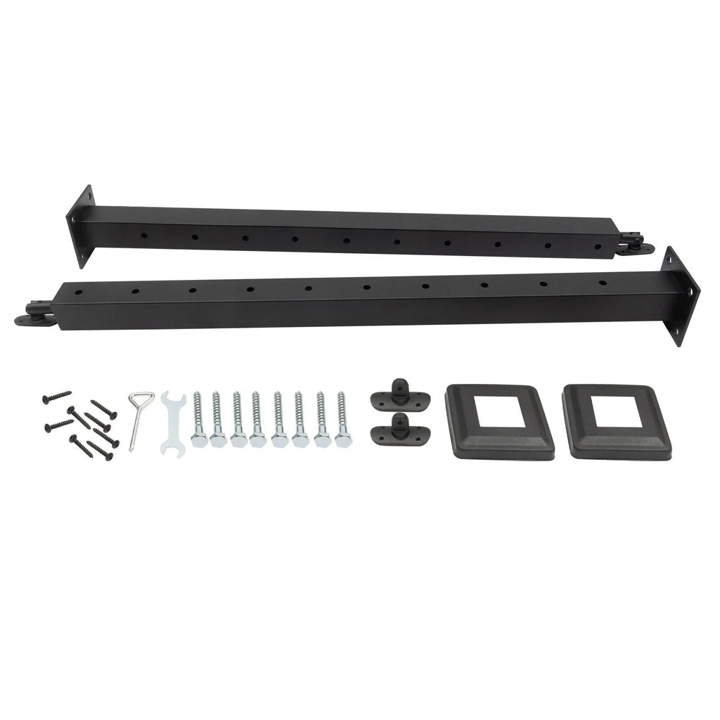 Concrete Level Deck Level Square Post Wood Cable Cable Railing Stainless Two System Railing Steel Fence Sides 36''x2''x2'' Post Pre-Drilled for