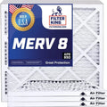 43 Filter | Filters 26x43x1a | 4-PACK MERV MADE IN Air Size: 8 Filter HVAC A/C Actual USA | 26 King x Pleated Furnace x | .75"