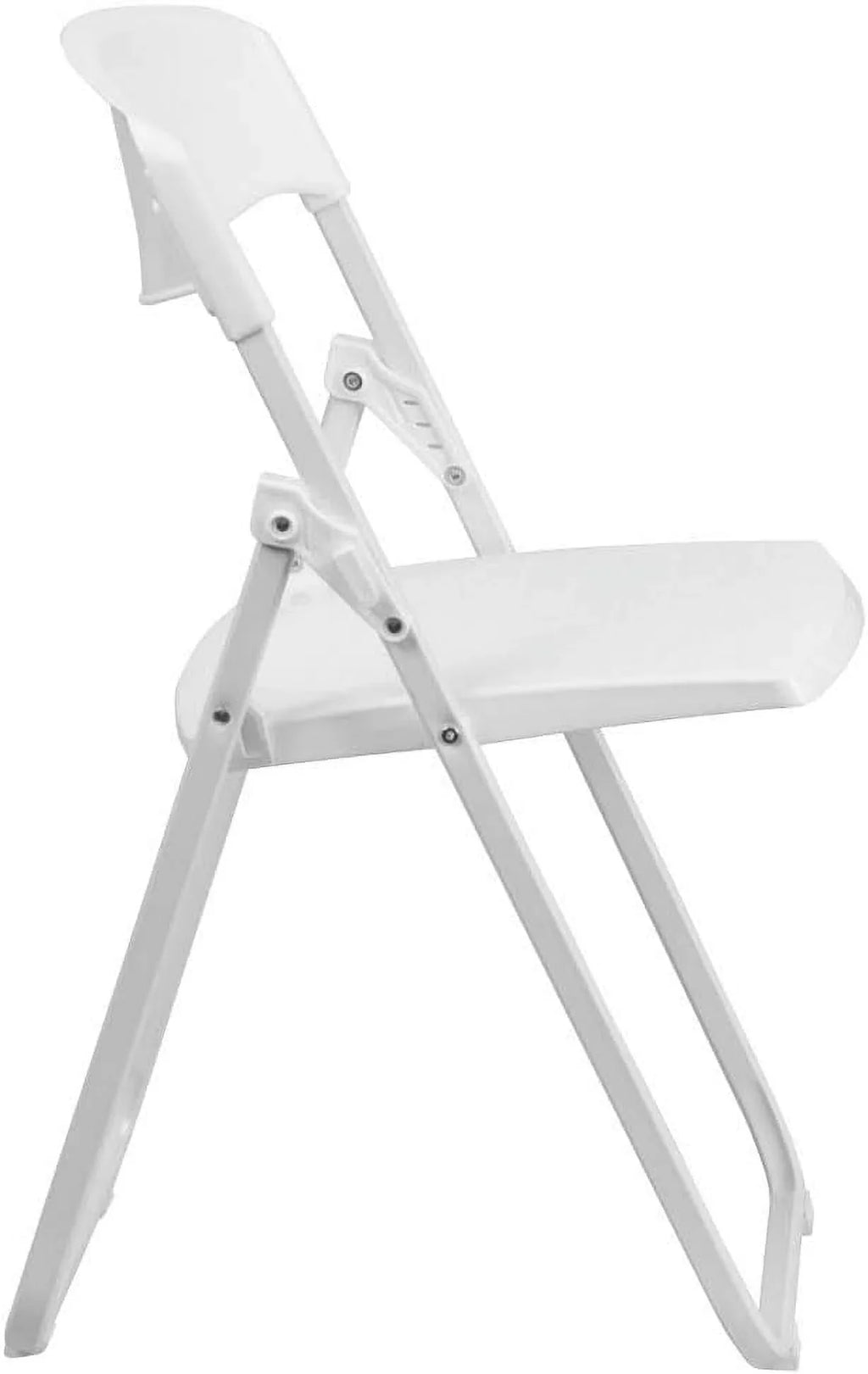Pack HERCULES Chair 2 Ganging 500 Folding Built-In With Lb. Brackets Plastic Duty Series Capacity Heavy White