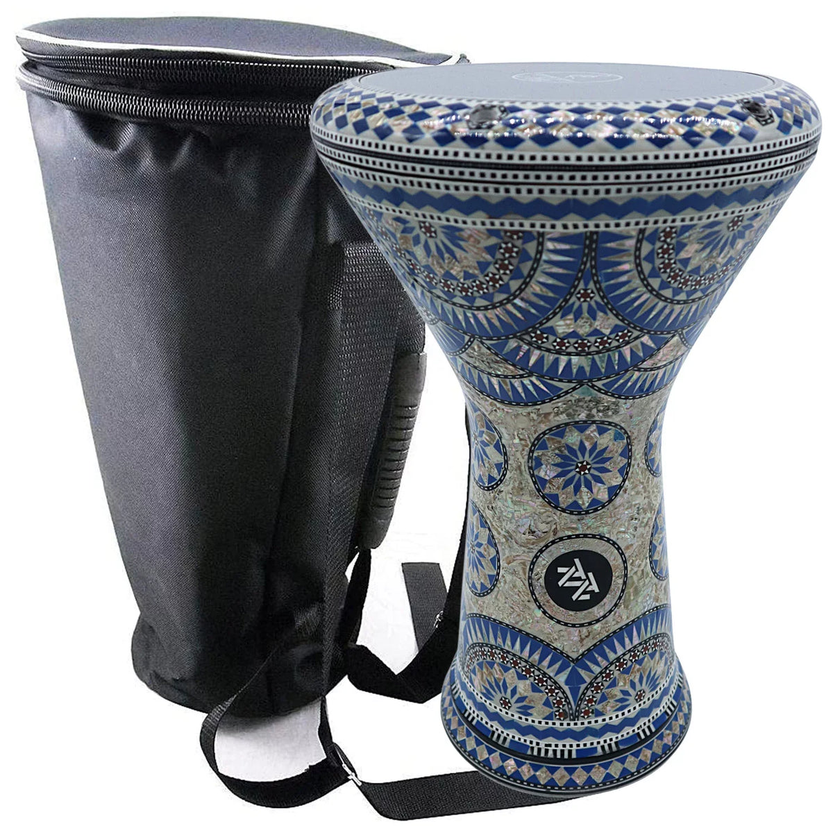 Blue Doumbek Percussion New Darbuka Star 17.5'' Zaza The Generation -