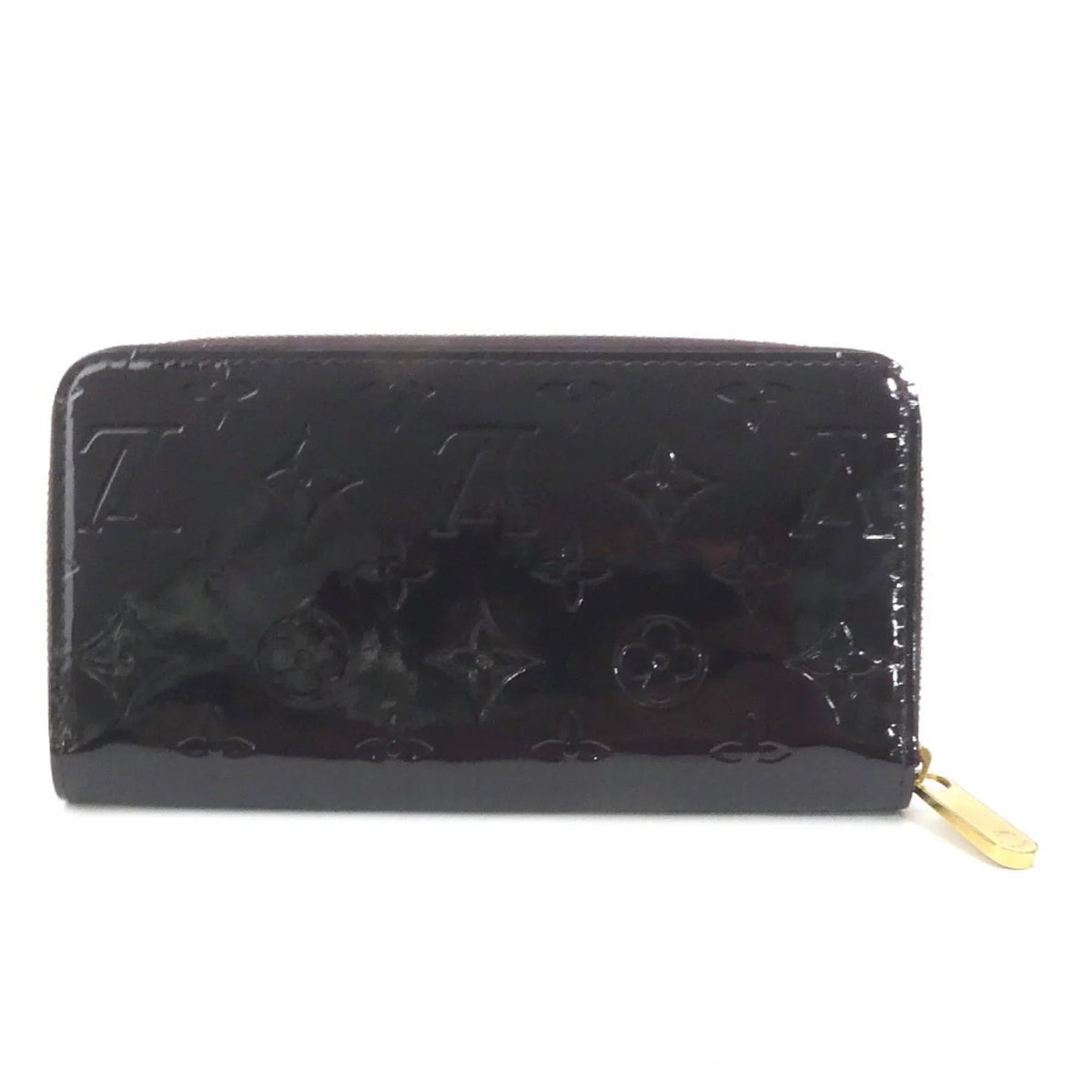 Long Pre-Owned Zipper LOUIS VUITTON Amaranto Monogram (Good) Wallet Zippy M93522 Round Verni Louis Vuitton Unisex