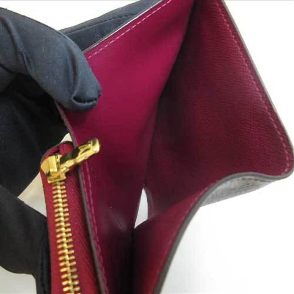 Pre-Owned LOUISVUITTON M69433 Juliet Louis Portefeuille Wallet (Good) Vuitton Bifold Monogram Fuchsia