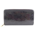 Long Pre-Owned Zipper LOUIS VUITTON Amaranto Monogram (Good) Wallet Zippy M93522 Round Verni Louis Vuitton Unisex