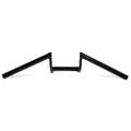 Black Davidson FLHP Bike Krator Harley Handlebar with Police Motorcycle 1" Cruiser Z-Bars Compatible