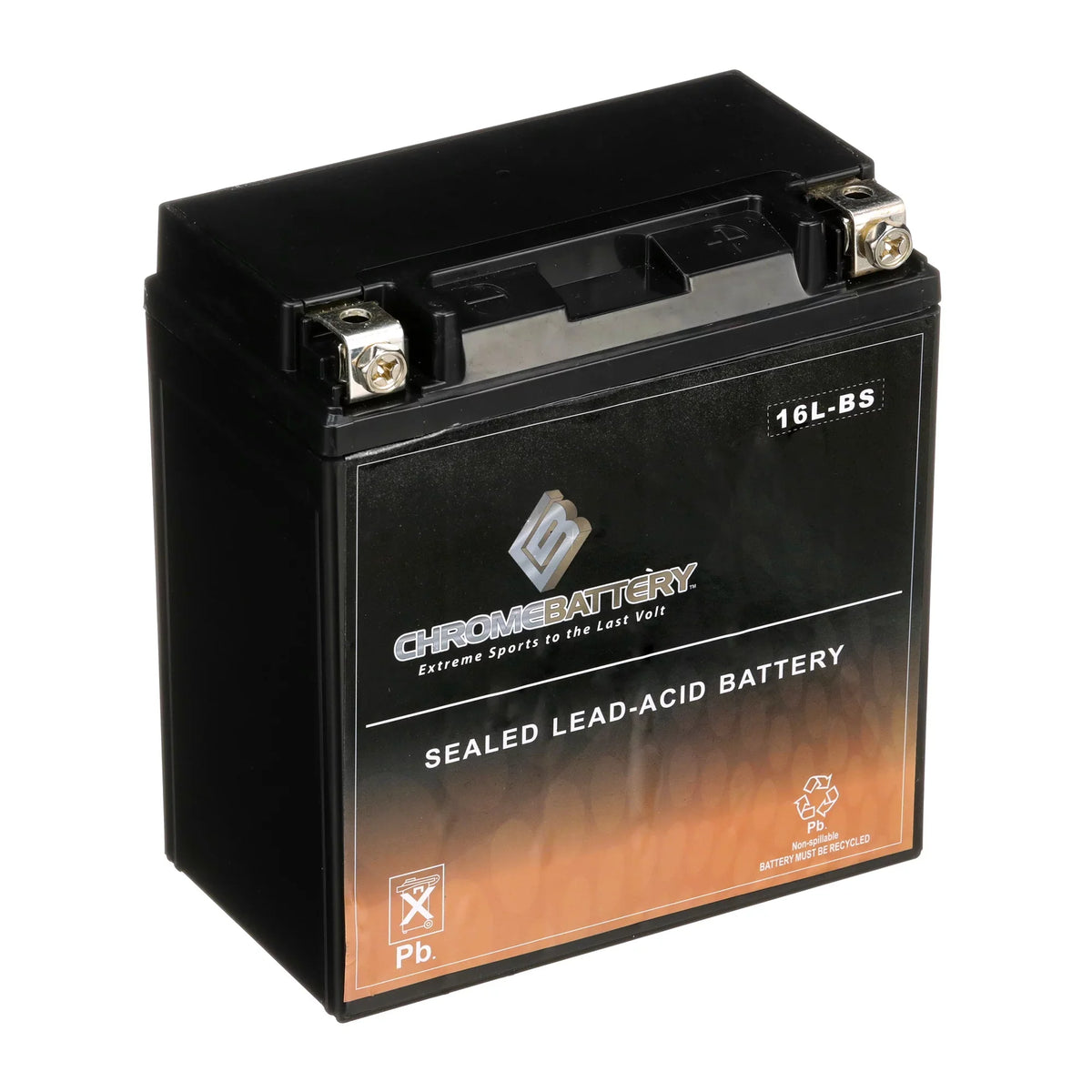 Wave Chrome 12 YTX16L-BS Ah, Battery Battery 1991 Runner CCA) Jet Volt,14 Ski (16L-BS Yamaha for 230
