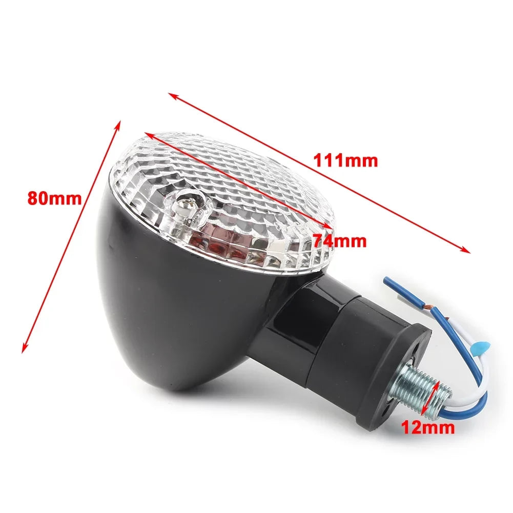 Light Lamp Indicator 2015 Yamaha Amber 2014 2017 Turn Bolt XVS950 for Clear Blinker Cover 2018 Motorcycle Signal 2016 w/ BFY 1Pair