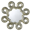 Lighting Polyurethane Mirror Formia Abstract Wa-2155Mir Hexagon Beveled Cal