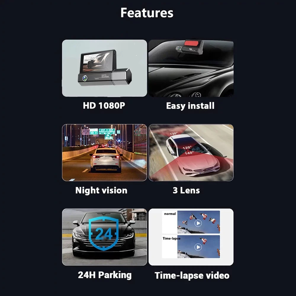 Car Mirror Auto Clear Cam Rearview Car Auto Video Cam Rearview Video Car Camera,4in Camera Mirror Car Video Car Video Clear Car Camera Car Car 3 4in Dash 4in Safety Car Camera Clear Dazzduo Camera