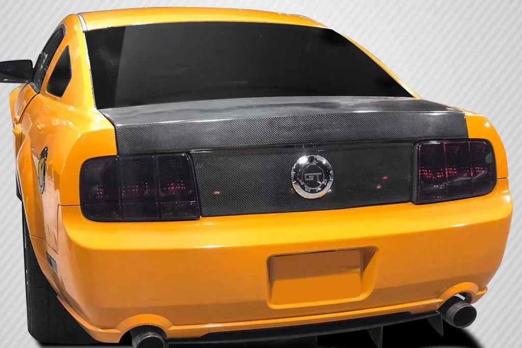 OEM Mustang Creations Piece - Look 1 2005-2009 Carbon Ford Trunk