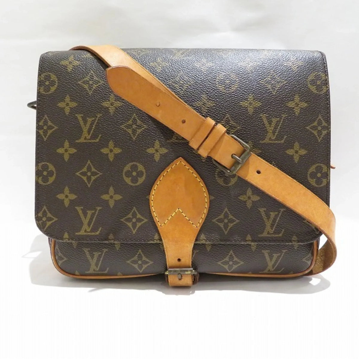 Louis M51252 Pre-Owned Monogram Women's Vuitton Cartesiere Shoulder (Good) Bag