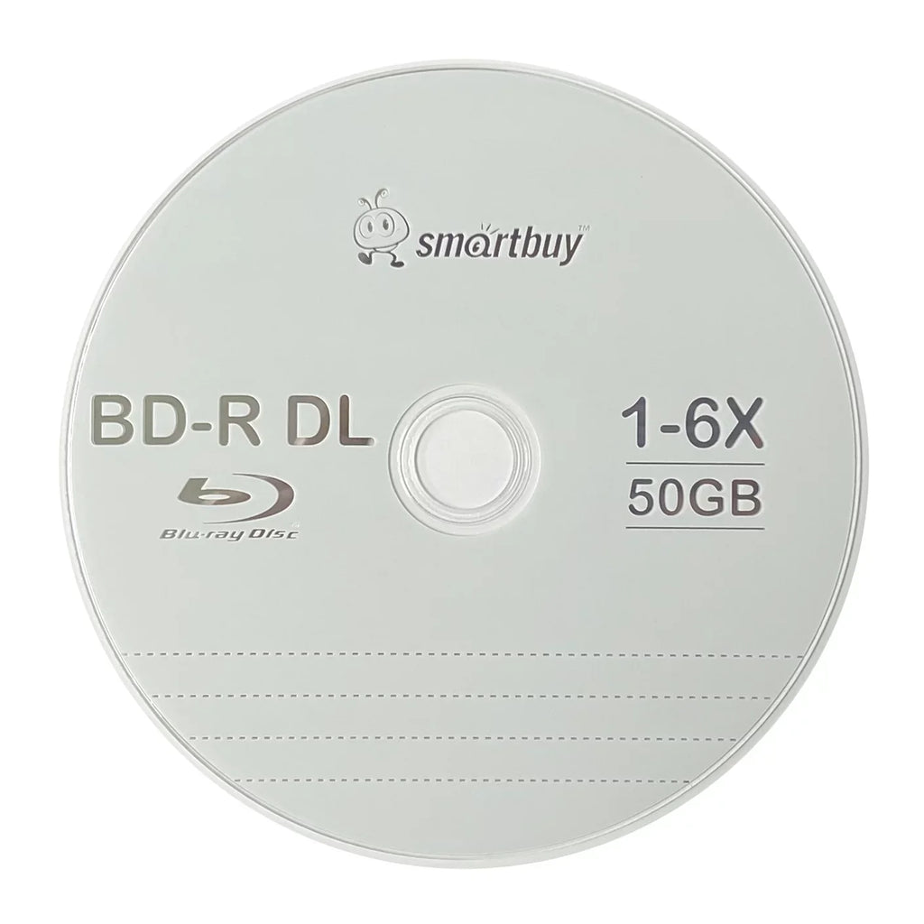 Double BD-R 20-Disc Layer 6x Blu-ray Dual Layer Smart Video Surface Top Data Blank Media Dl Recordable 50GB Logo Buy Disc