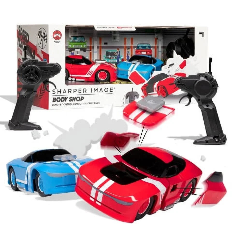 Car Blue/Red - 2 Sharper Remote Pack Shop Image® Demolition Control Body