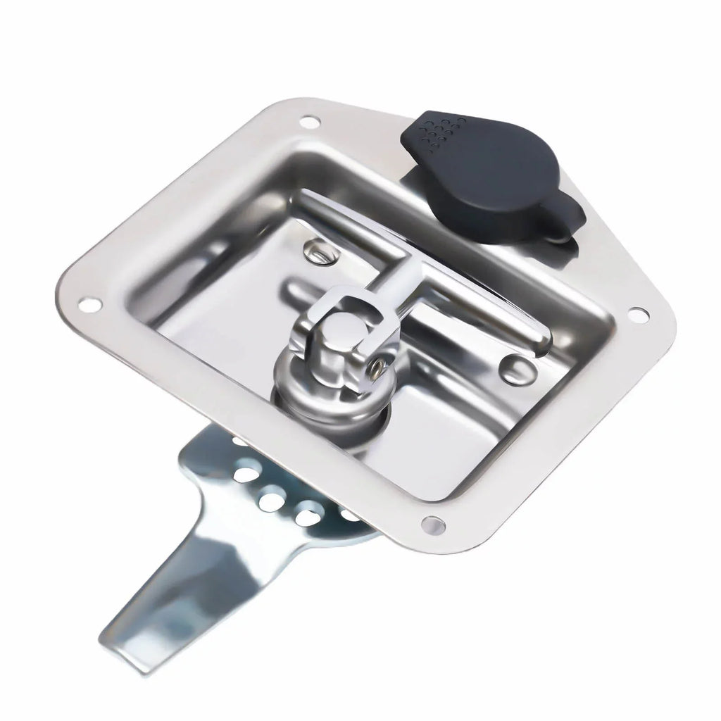 Tool Door Keys 6 of Folding w/ Lock 12 T-handle RV Set Latch Steel Box Stainless
