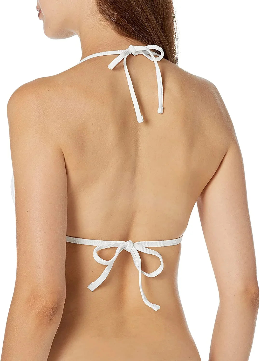 Swimsuit Womens White 12 Blanca Triangle Top La Halter