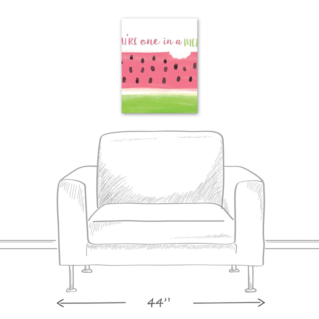One A Art Products in Melon 16x20 Canvas Wall Creative