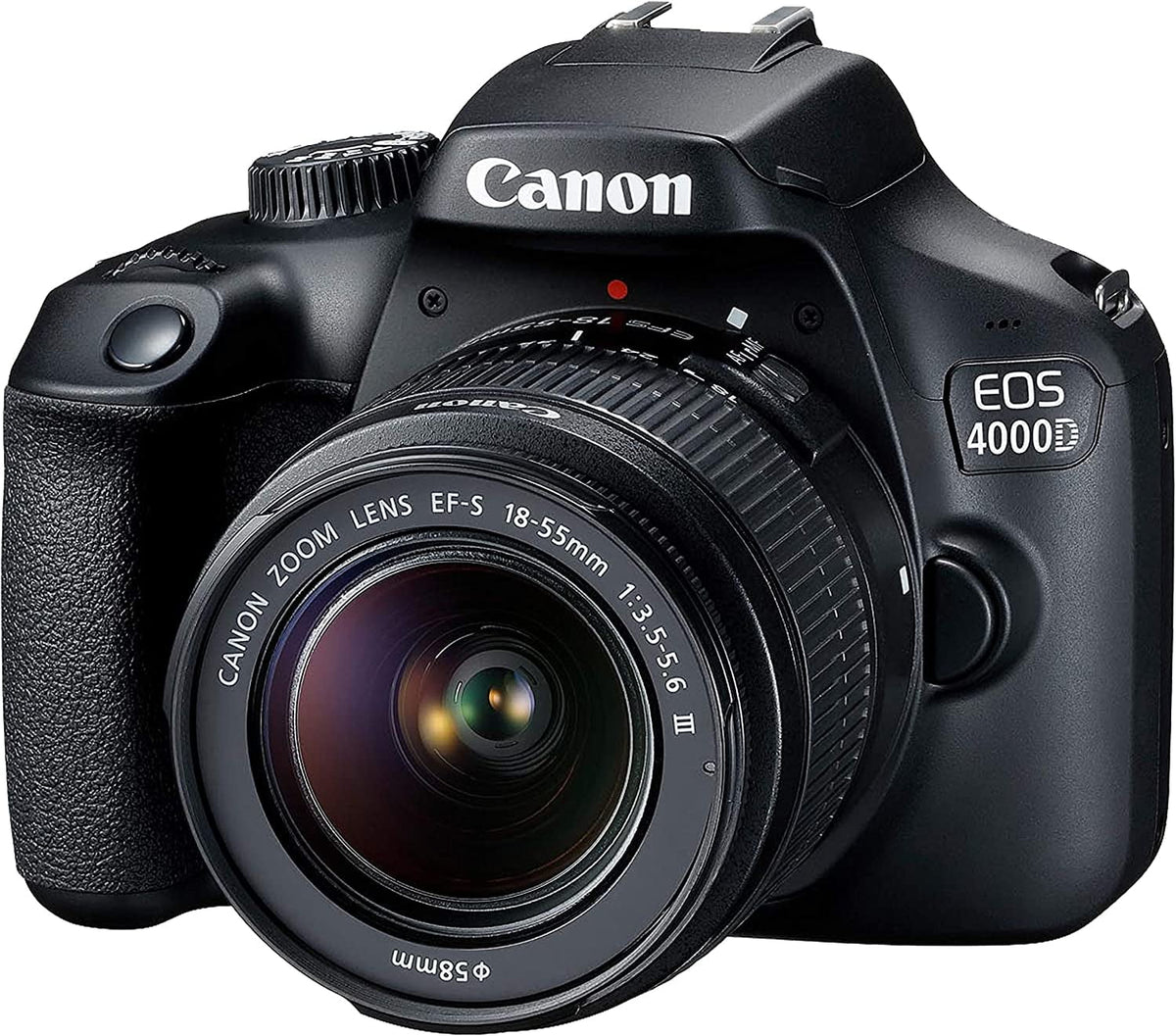 F/3.5-5.6 Lens+420-800mm 18-55mm 4000D/Rebel (24PC) Cards HD DSLR EF-S Zoom T100 Canon Camera EOS Zoom w/Canon lens+case+128Memory Telephoto