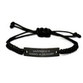 Rope Best from Happiness Designer, for Raising Black a Bracelet Epic Son Mom, Daughter is
