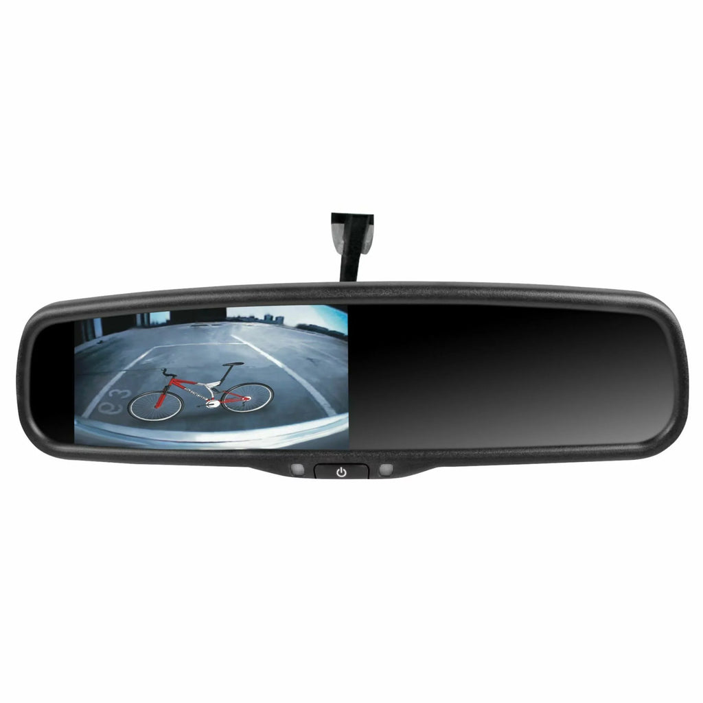 Video Rydeen Mount LCD 4.3 Rear Car View -Inch Mirror Monitor MV436S Universal