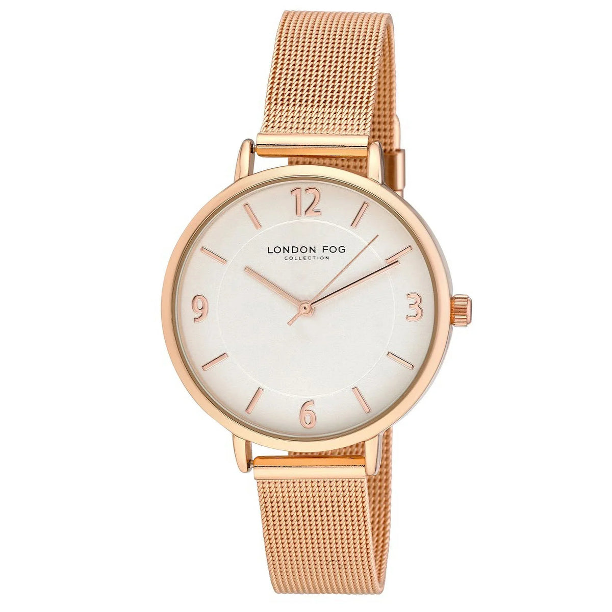Regent Fog Rose Mesh Gold London Watch