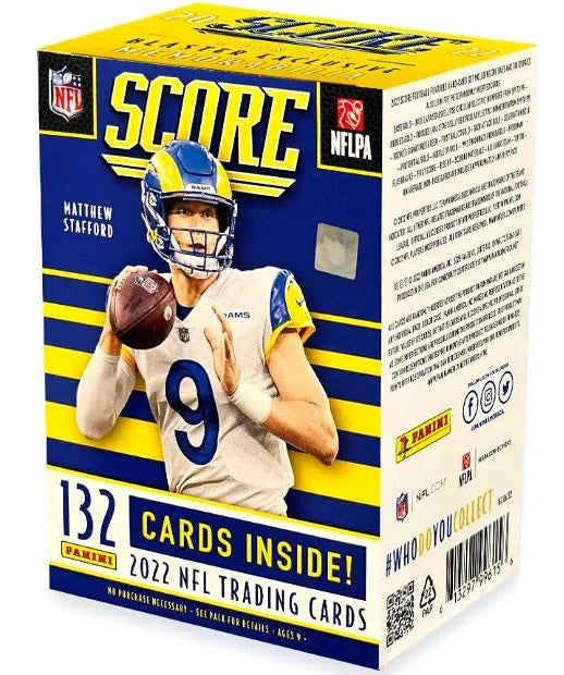 2022 Score Football Box Packs) (11 Trading Panini BLASTER NFL Card
