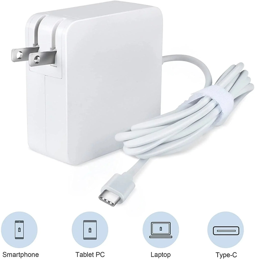 Lenovo AC 81ER Gen Chromebook Type-C Charger Adapter 1st 65W White 100e Replacement for USB K-MAINS Type