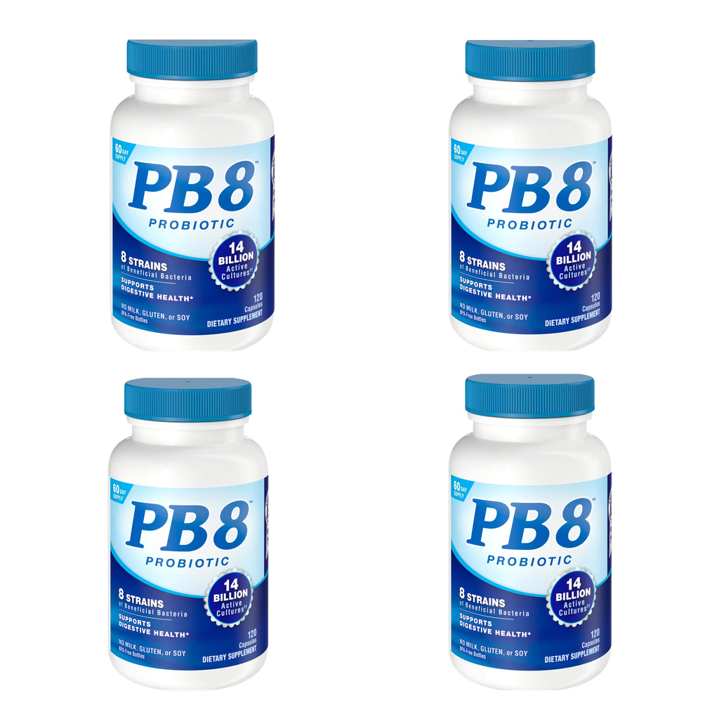 120 4 capsules Pack Acidophilus, Pro-Biotic 8 each PB