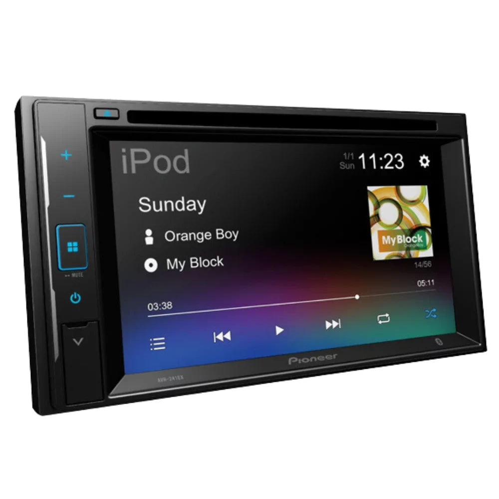 Camera/Install Car Bluetooth/Backup 6.2" with Media Stereo for KIT4820 Oldsmobile Double 1994-1999 Touchscreen AVH-241EX W/ Pioneer AM/FM Bundle Kit/in-Dash DVD/CD Receiver DIN Eighty-Eight Digital
