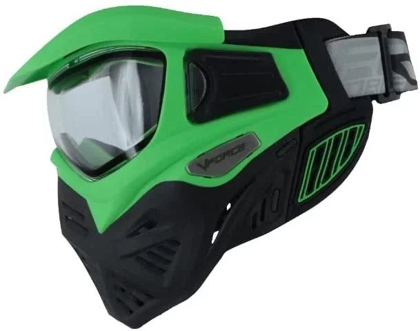 Clear Venom Lens w - Paintball V-Force 2.0 Goggle Black Green Mask Grill Thermal