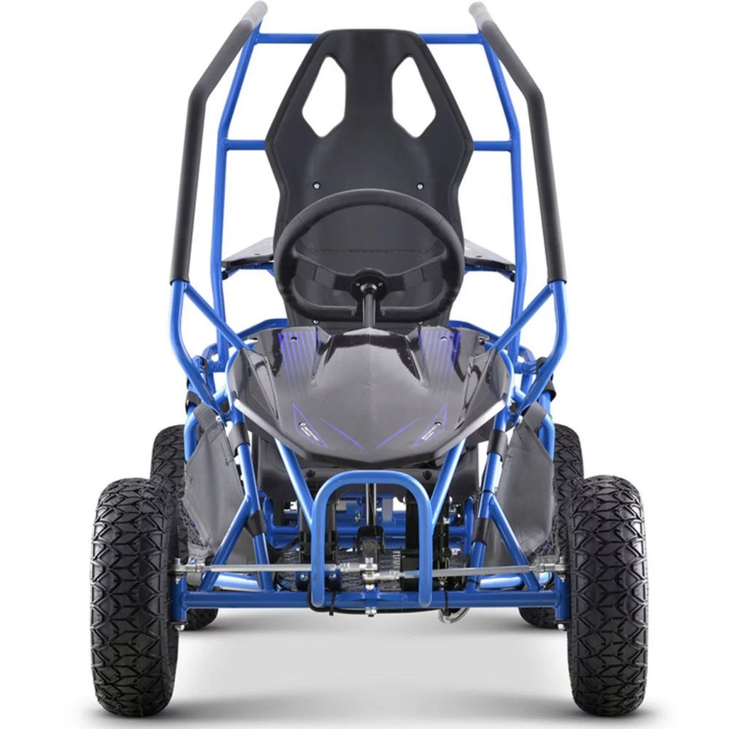 Maverick Blue Go Kart 1000w Electric 36v MotoTec